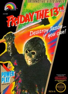 Friday the 13th (USA) box cover front